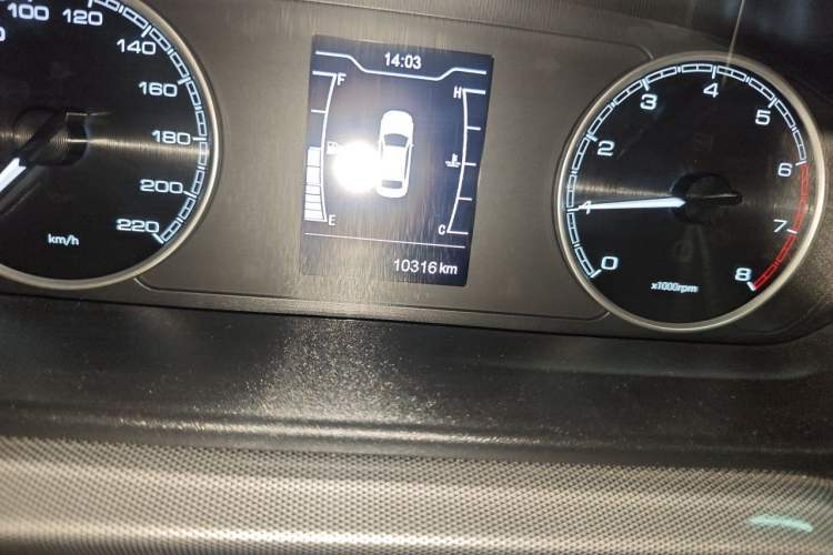 Used Chery Arrizo 5 2019 Facelifted PRO 1.5L Manual Youth Edition China VI Standard Odometer Close Up