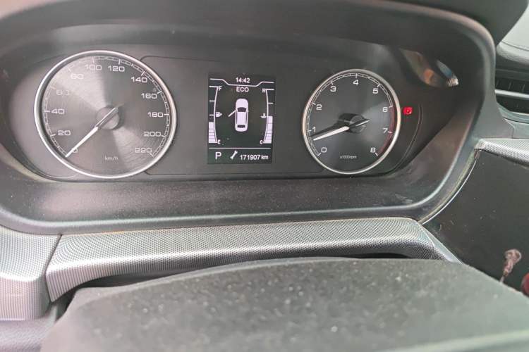 Used Chery Arrizo 5 2019 Revised PRO 1.5L CVT Youth Edition China VI Standard Odometer Close Up