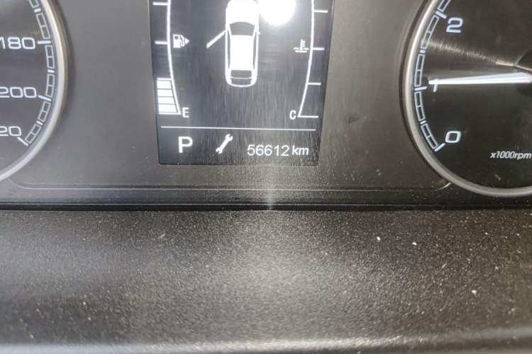 Used Chery Arrizo 5 2019 Revised PRO 1.5L CVT Youth Edition China VI Standard Odometer Close Up