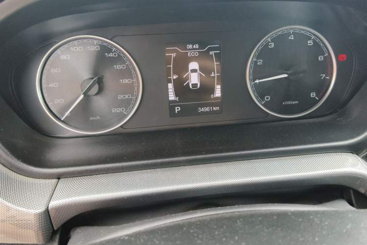 Used Chery Arrizo 5 2019 PRO 1.5L CVT Zizai Edition China VI Odometer Close Up
