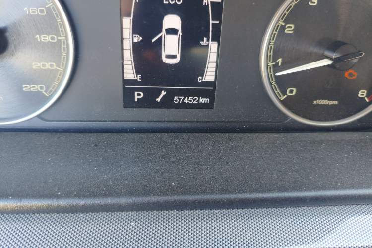 Used Chery Arrizo 5 2020 1.5L CVT Sport Edition Odometer Close Up