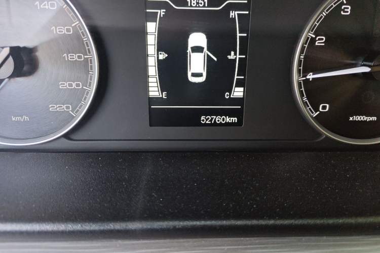 Used Chery Arrizo 5 2021 PRO 1.5L Manual Youth Edition Odometer Close Up