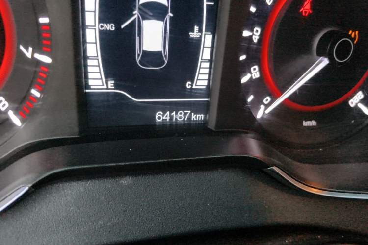 Used Chery Arrizo 5 2021 1.6L CNG Luxury Model Odometer Close Up