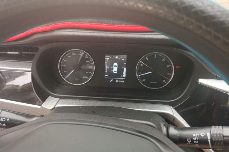 Used Chery Arrizo 5 2023 1.6L CNG Luxury Model Odometer Close Up