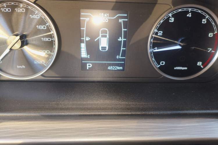 Used Chery Arrizo 5 2024 Edition People's Benefit Version 1.5L CVT Fashion Model Odometer Close Up