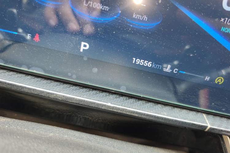 Used Chery Arrizo 5 GT 2022 1.6T DCT Chii Odometer Close Up