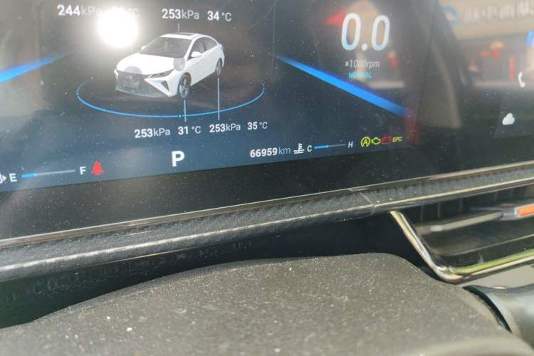 Used Chery Arrizo 5 GT 2022 1.6T DCT Yù Odometer Close Up