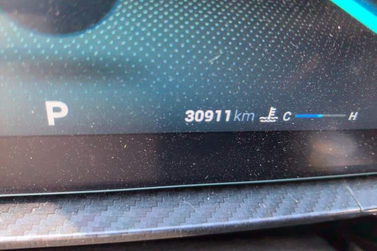 Used Chery Arrizo 5 GT 2023 1.5T CVT Enjoy Odometer Close Up