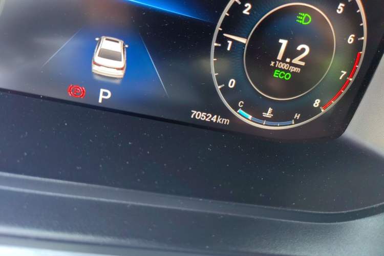 Used Chery Arrizo 5 PLUS 2021 Xiao AI 1.5T CVT ZhiPLUS Odometer Close Up