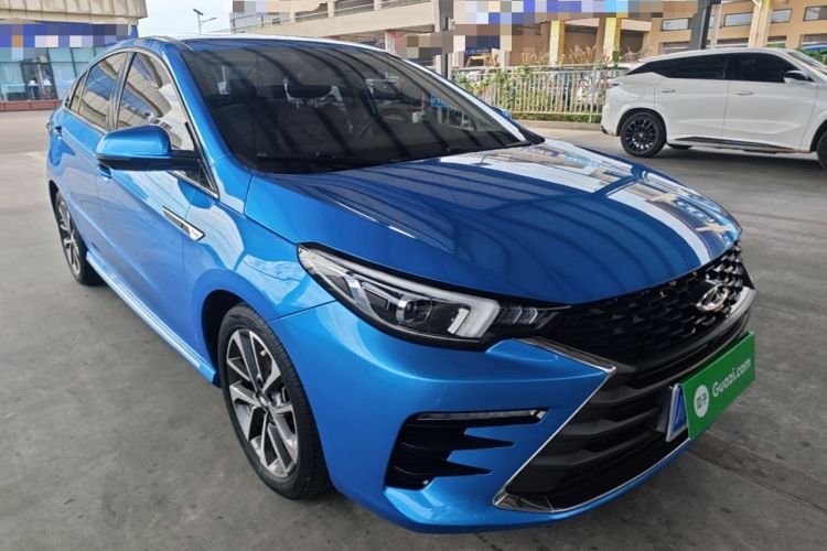 Used Chery Arrizo 5 PLUS 2021 Xiao AI 1.5T CVT ZhiPLUS Front Right 45 Deg