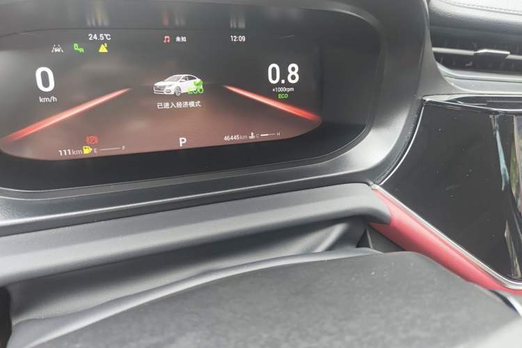 Used Chery Arrizo 5 PLUS 2021 Xiaoze 1.5T CVT ZhiPLUS Odometer Close Up