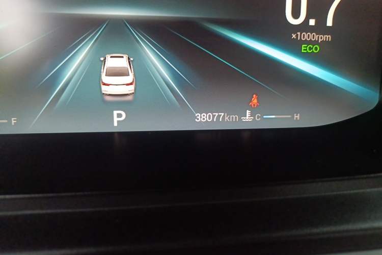 Used Chery Arrizo 5 PLUS 2021 Xiao AI 1.5T CVT Enjoy PLUS Odometer Close Up