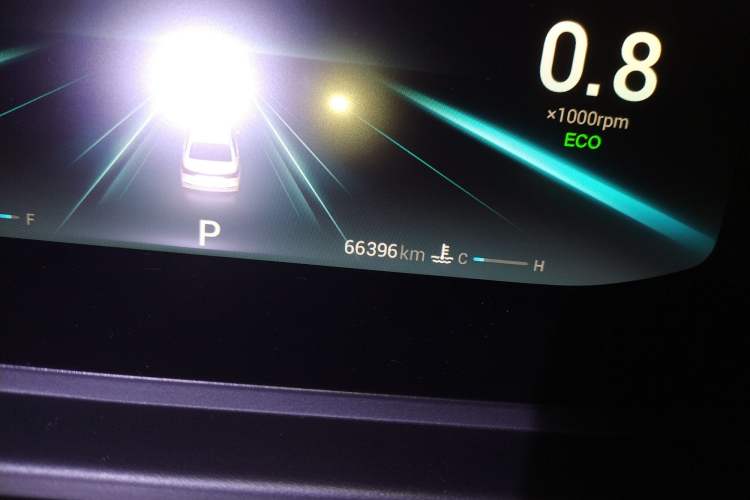 Used Chery Arrizo 5 PLUS 2021 Xiao AI 1.5T CVT Enjoy PLUS Odometer Close Up