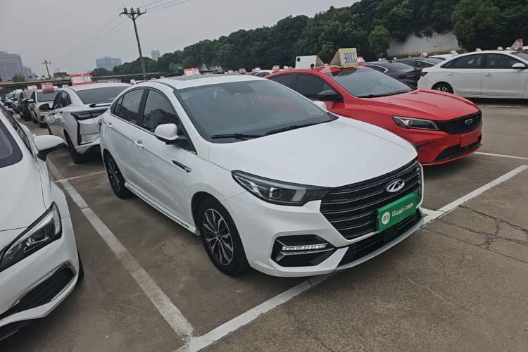 Used Chery Arrizo 5 PLUS 2021 Xiaoze 1.5T CVT Enjoy PLUS Front Right 45 Deg