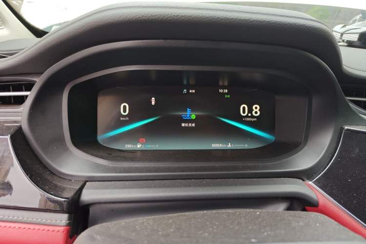 Used Chery Arrizo 5 PLUS 2021 Xiaoze 1.5T Manual PLUS Model Odometer Close Up