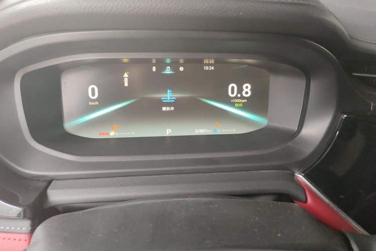 Used Chery Arrizo 5 PLUS 2021 Xiaoze 1.5T CVT Enjoy PLUS Odometer Close Up