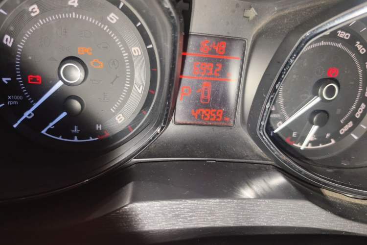 Used Chery Arrizo 7 2013 1.6L CVT Zhiling Edition Odometer Close Up