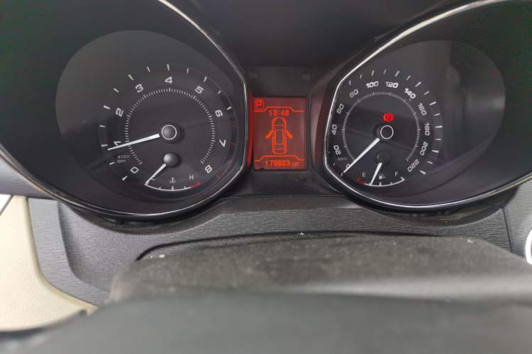 Used Chery Arrizo 7 2013 1.6L CVT Zhiling Edition Odometer Close Up