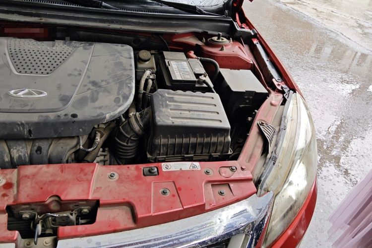 Used Chery Arrizo 7 2013 1.6L CVT Zhixiang Edition Engine Bay Left