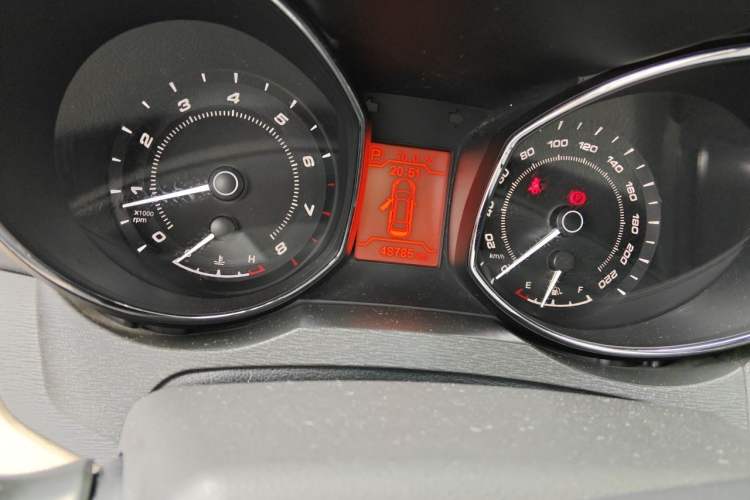 Used Chery Arrizo 7 2013 1.6L CVT Zhixiang Edition Odometer Close Up
