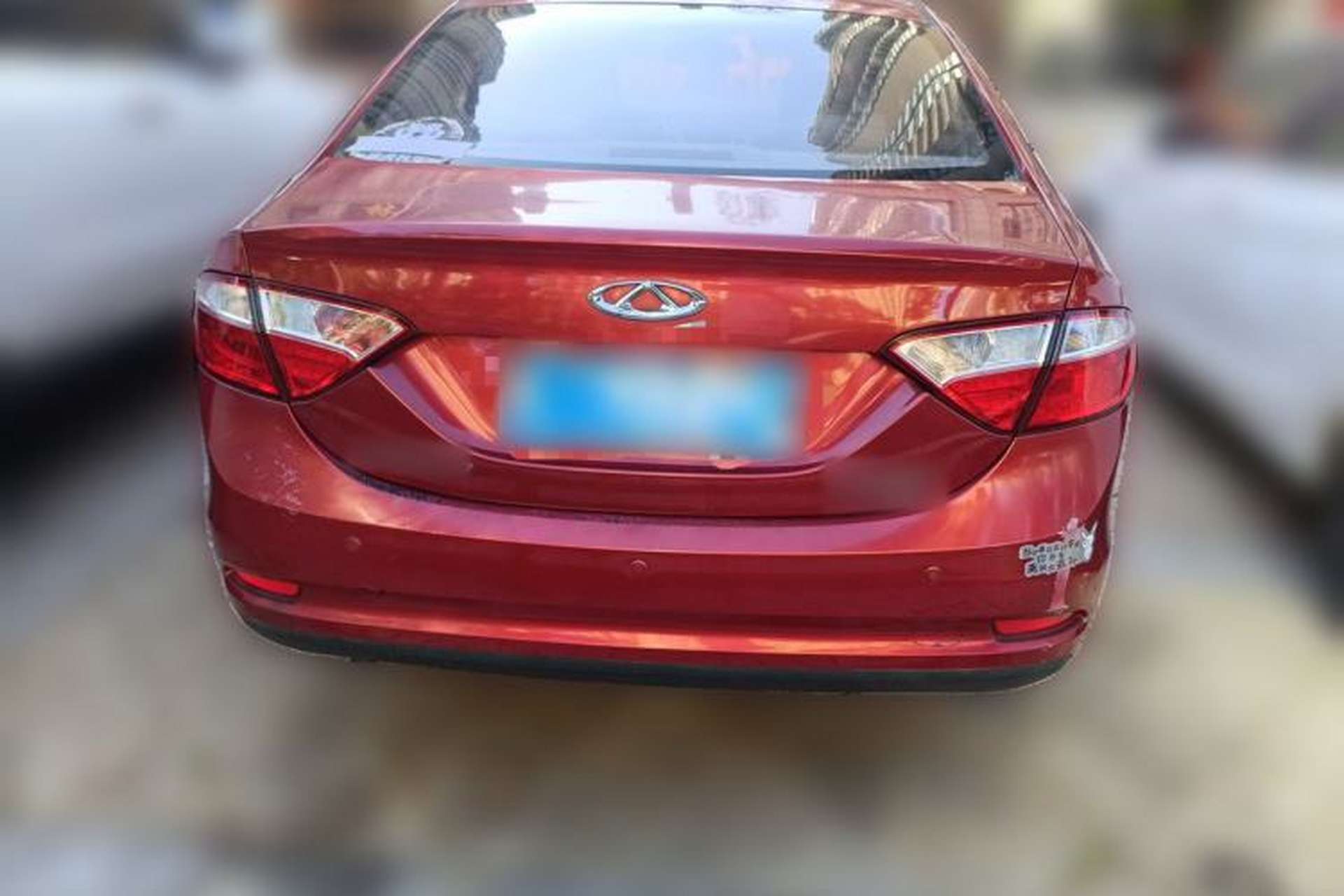 Used Chery Arrizo 7 2013 1.6L CVT ZhiShang Edition Rear