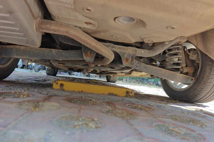 Used Chery Arrizo 7 2013 1.6L Manual ZhiShang Edition Chassis Rear