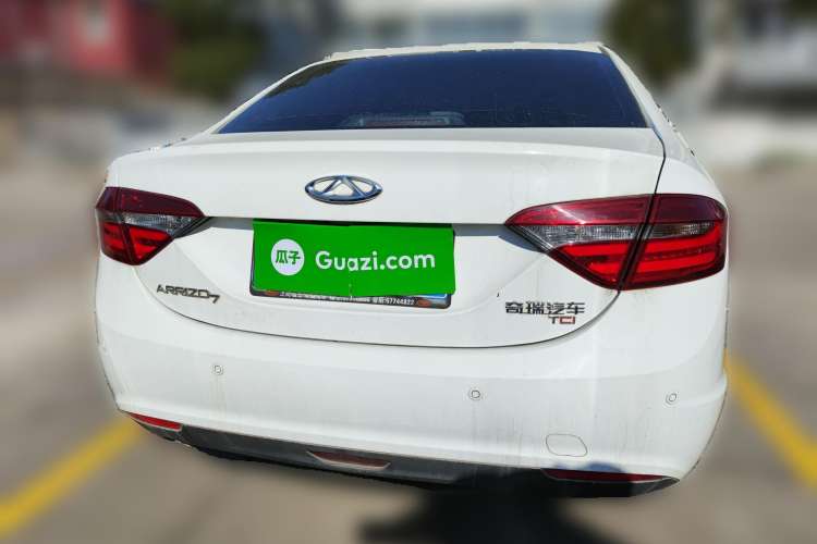 Used Chery Arrizo 7 2016 1.5T Manual ZhiShang Edition Rear