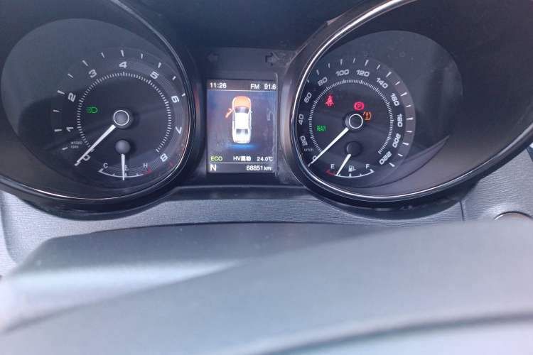 Used Chery Arrizo 7e 2016 1.6L e-Enjoy Version Odometer Close Up