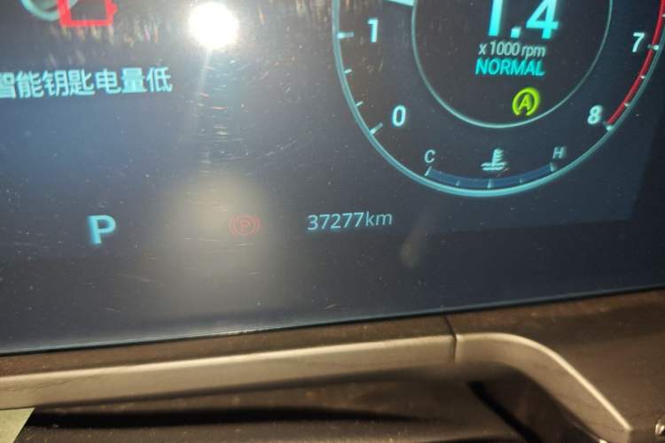 Used Chery Arrizo 8 2022 1.6T DCT Standard Odometer Close Up