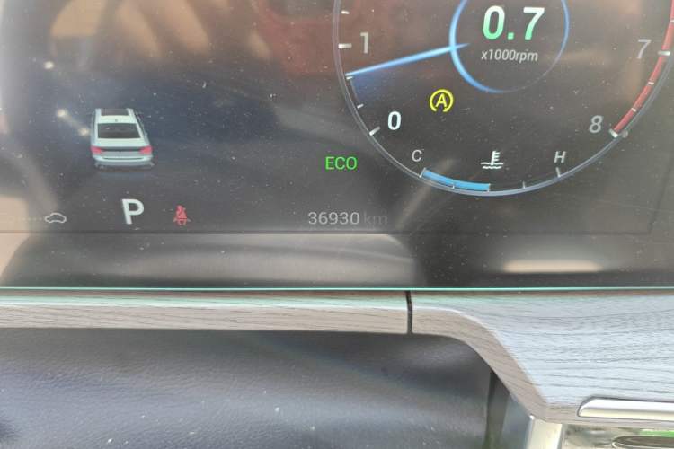 Used Chery Arrizo 8 2022 1.6T DCT Zhen Odometer Close Up