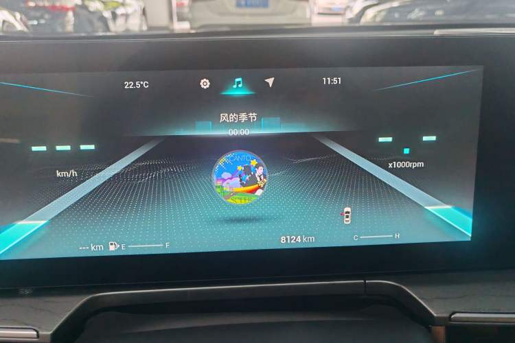 Used Chery Arrizo 8 2022 1.6T DCT Ya Odometer Close Up