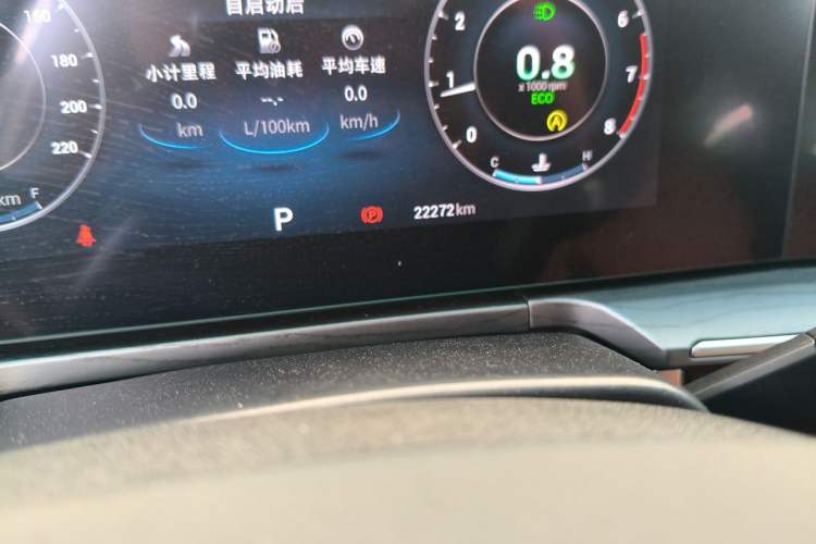 Used Chery Arrizo 8 2022 1.6T DCT Standard Odometer Close Up