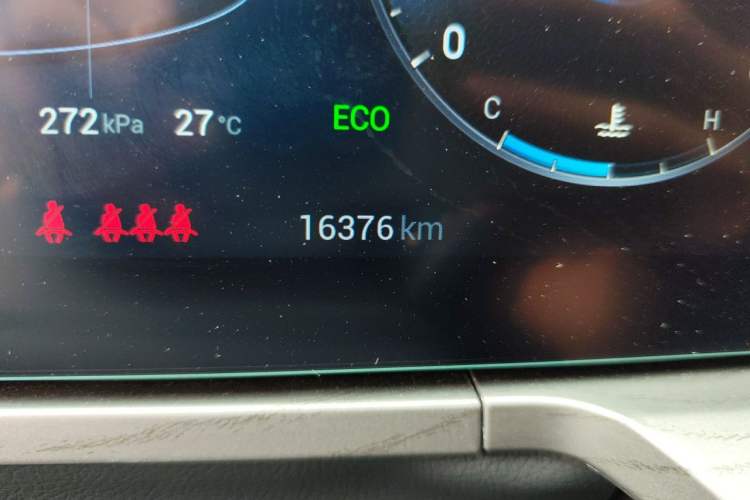 Used Chery Arrizo 8 2022 1.6T DCT Ya Odometer Close Up