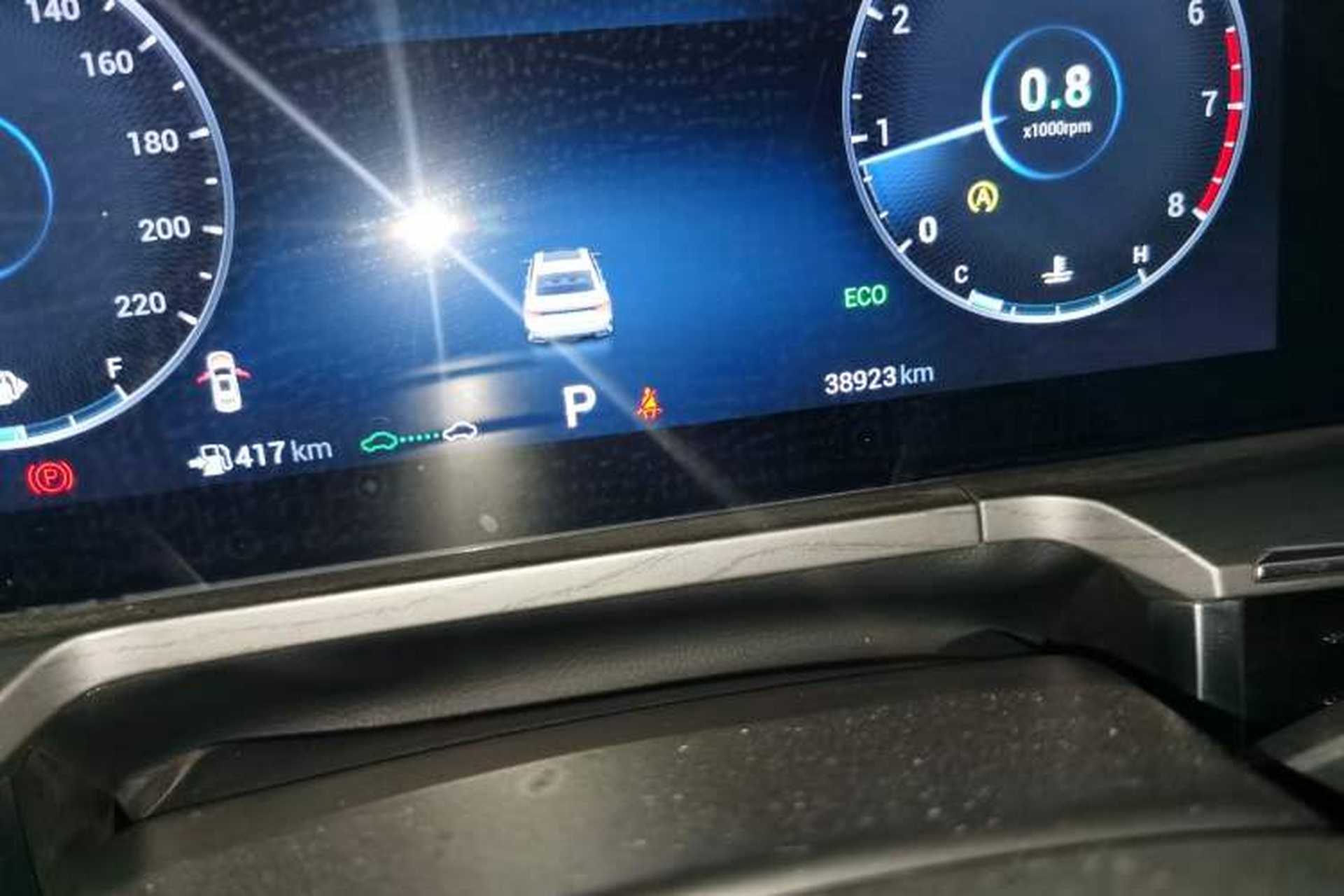 Used Chery Arrizo 8 2022 1.6T DCT Zhen Odometer Close Up