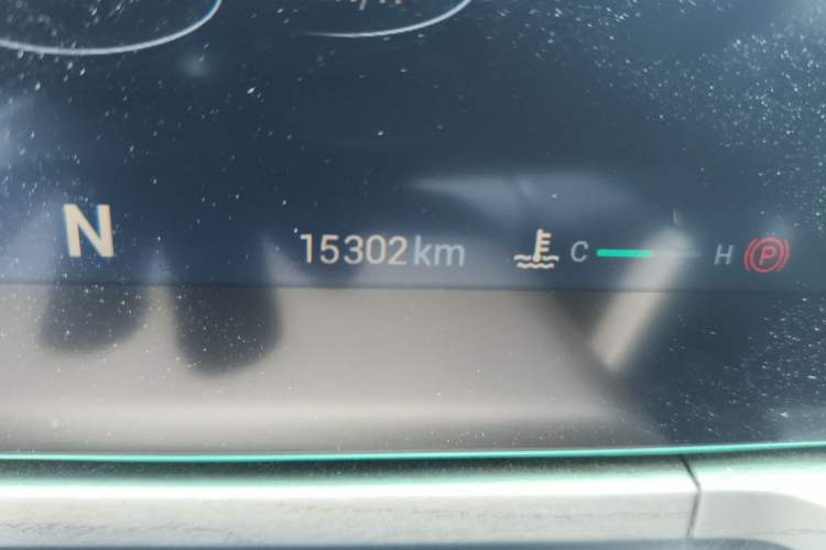 Used Chery Arrizo 8 2022 1.6T DCT Standard Odometer Close Up