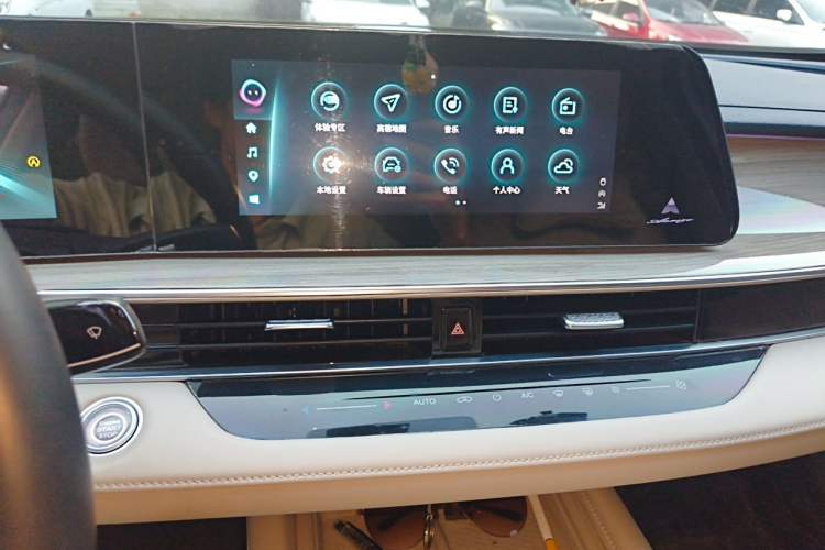 Used Chery Arrizo 8 2022 1.6T DCT Standard Audio And AC Panel