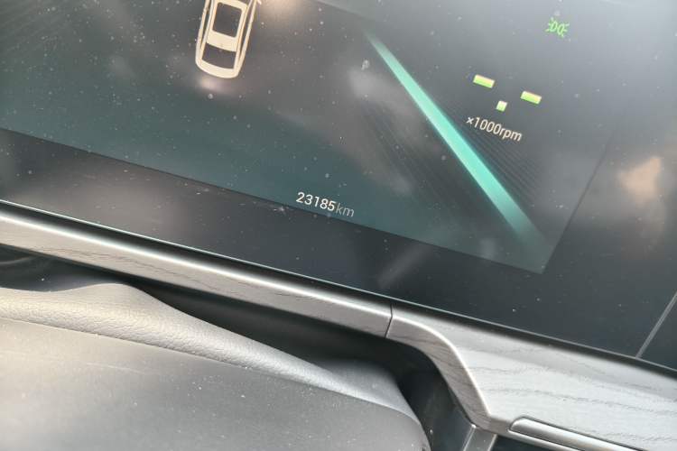 Used Chery Arrizo 8 2022 1.6T DCT Elite Odometer Close Up