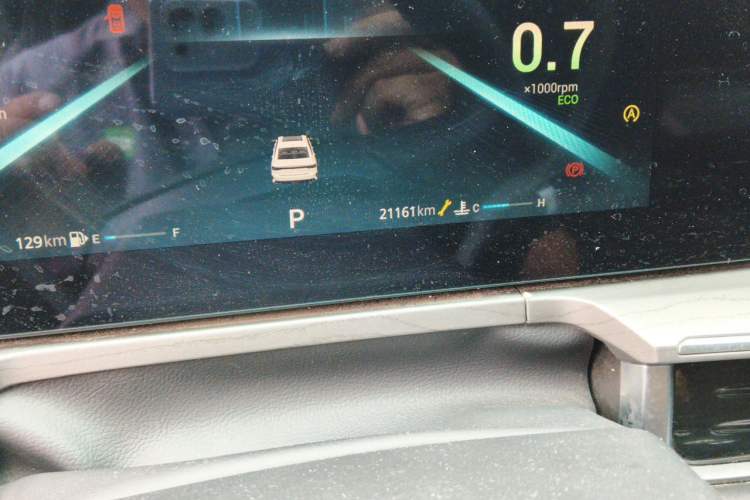 Used Chery Arrizo 8 2022 1.6T DCT Standard Odometer Close Up