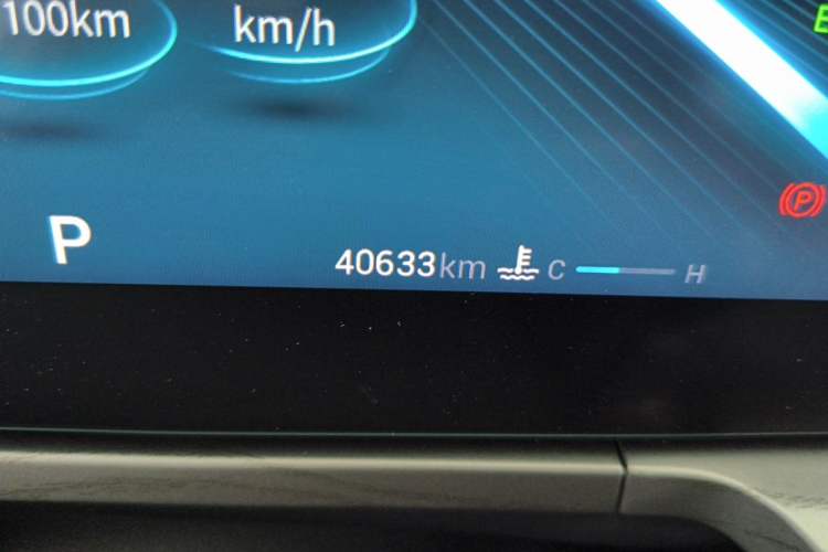 Used Chery Arrizo 8 2022 1.6T DCT Elite Odometer Close Up