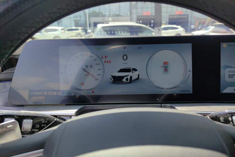 Used Chery Arrizo 8 2023 High-Performance Edition 2.0T DCT Powerfully Equipped Instrument Cluster