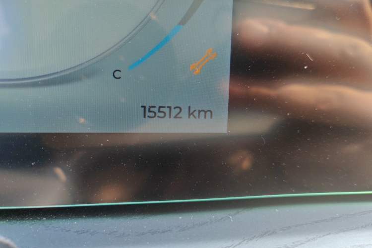 Used Chery Arrizo 8 2023 High-Performance Edition 2.0T DCT Powerfully Equipped Odometer Close Up