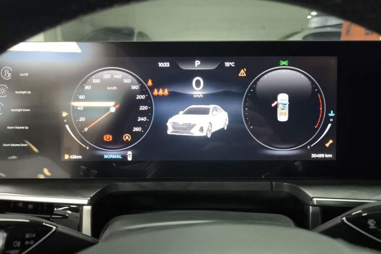 Used Chery Arrizo 8 2023 High-Performance Edition 2.0T DCT Powerfully Equipped Instrument Cluster