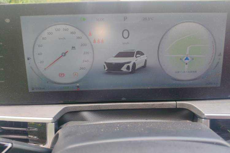 Used Chery Arrizo 8 2023 High-Performance Edition 2.0T DCT Powerfully Equipped Instrument Cluster