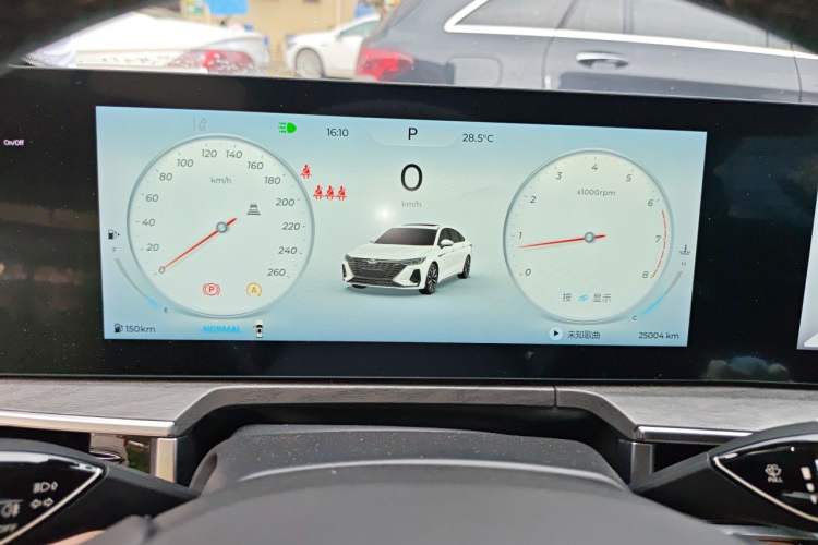 Used Chery Arrizo 8 2023 High-Performance Edition 2.0T DCT Powerfully Equipped Instrument Cluster