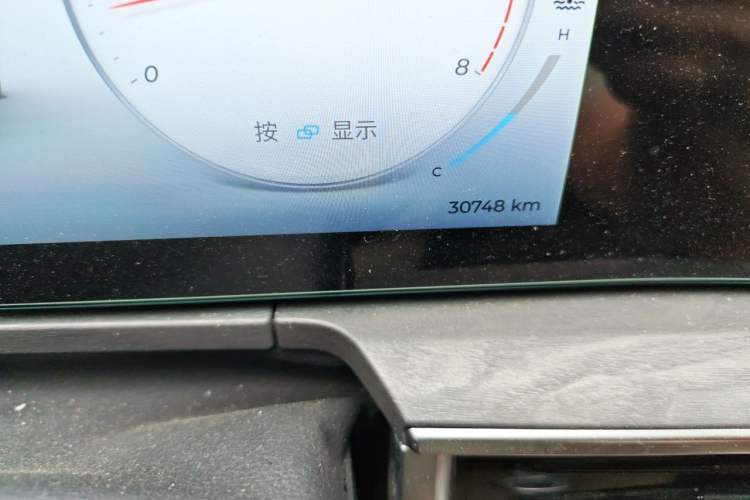 Used Chery Arrizo 8 2023 High-Performance Edition 2.0T DCT Powerfully Equipped Odometer Close Up