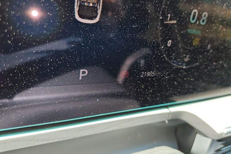 Used Chery Arrizo 8 2023 1.6T DCT Standard Odometer Close Up