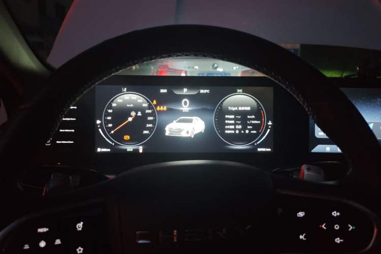 Used Chery Arrizo 8 2023 High-Performance Edition 2.0T DCT Powerfully Equipped Instrument Cluster