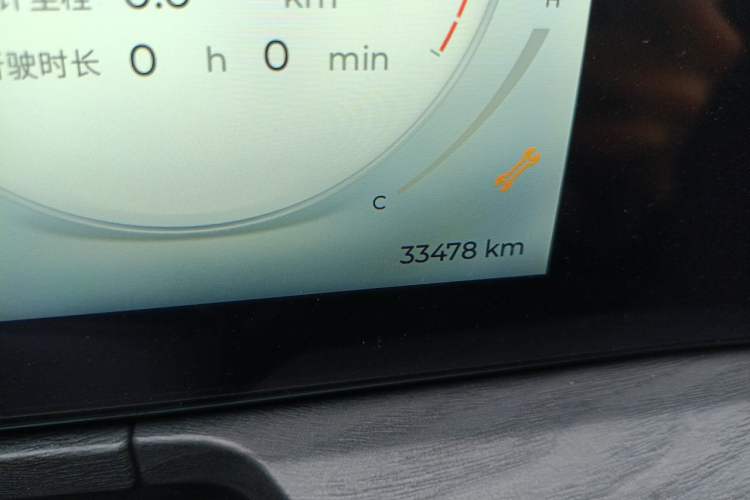 Used Chery Arrizo 8 2023 High-Performance Edition 2.0T DCT Powerfully Equipped Odometer Close Up