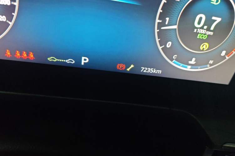 Used Chery Arrizo 8 2023 1.6T DCT Elite Odometer Close Up