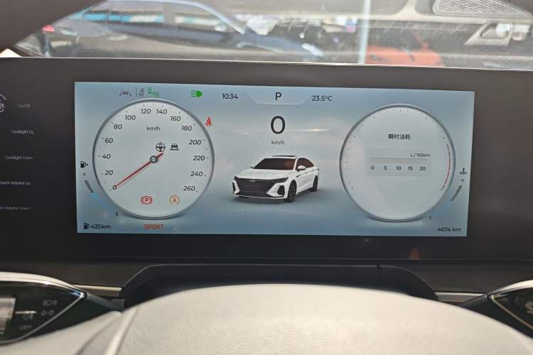 Used Chery Arrizo 8 2024 High-Performance Edition 2.0T DCT Imperial Instrument Cluster